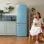 Cecotec Bolero CoolMarket Combi Origin 294+ Blue E Frigorífico Combi Retro E Azul