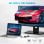 Baseus Metal Gleam DockStation USB-C 7-em-1 100W para USB-C PD/HDMI/USB 3.0/Leitor de Cartões Cinzento