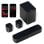 Ultimea Aura A30 5.1 Virtual Surround Sound Bar mit Subwoofer und 2 250-W-Surround-Lautsprechern
