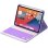 Royal Bailey HK006D Funda con Teclado Bluetooth para IPad Mini 6 Morado