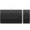 3Dconnexion Keyboard Pro Teclado + Teclado Numérico + RF Wireless + Bluetooth Francés Negro