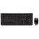 Cherry DC 2000 Conjunto de Teclado e Rato Ótico Ambidestro 1200DPI Preto Idioma Francês