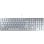 Cherry KC 6000 Slim Teclado USB Plata Teclado USA