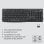 Logitech MK370 Combo for Business Teclado + Ratón RF Wireless + Bluetooth Teclado Francés Grafito