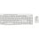 Logitech MK295 Silent Wireless Combo Teclado Ratón Oficina RF inalámbrico Teclado Francés Blanco