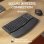 Logitech Ergo Series Wave Keys for Business - Clavier - sans fil - 2,4 GHz, Bluetooth 5.1 LE - AZERTY - Français - graphite