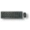 Teclado MCL ACK-2012W/N inalámbrico completo AZERTY con ratón óptico 1200 DPI