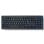 MCL Samar ACK-301W/N – Klavier – Sans Fil – 2,4 GHz – AZERTY – Französisch – Schwarz