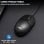 Mouse ottico Bluestork Office 20 USB 1000 DPI Nero