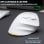 Bluestork Ergo Lumi Ratón Vertical Ergonómico Inalámbrico para Mano Derecha RGB 2400 DPI Blanco