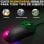 Mouse da gioco G-Lab Kult Cobalt 12800 DPI nero
