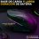Mouse da gioco wireless G-Lab Kult Titanium Pro 12000 DPI nero