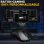 Mouse da gioco wireless G-Lab Kult Titanium Pro 12000 DPI nero