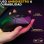 Mouse da gioco wireless G-Lab Kult Titanium Pro 12000 DPI nero