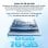 OSCAL Pad 90 Tablet PC 10.92" 8/128GB Gris + Teclado Bluetooth Inglés QWERTY