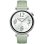 Huawei WATCH GT 4 AMOLED 41mm Reloj Smartwatch Plata con Correa de Fluoroelastómero Verde