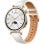Huawei WATCH GT 4 AMOLED 41mm Reloj Smartwatch Dorado con Correa de Cuero Blanca