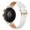 Huawei Watch GT 5 Bluetooth NFC 41mm AMOLED Gold Weiß M IP69K 5ATM SpO2 Pulsmesser Schlaftracking