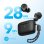 Casque sans fil Soundcore A25i V2 avec étui de chargement noir