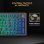 Forgeon Meteor Teclado Gaming Wireless RGB 98% Negro