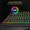 Forgeon Meteor Teclado Gaming Wireless RGB 98% Negro