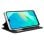 Cool Funda Flip Cover Liso Negro para Samsung Galaxy A16 / A16 5G