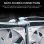 Refrigerazione Liquida Corsair NAUTILUS 360 RS ARGB 360mm 3 Ventole Bianco