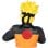 Busto/salvadanaio di Naruto Konix