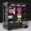 Corsair iCUE LINK RX120 MAX RGB Thick Ventoinha Suplementar PWM 120mm Preta