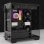 Corsair iCUE LINK RX120 MAX Thick Ventilador Suplementario PWM 120mm Negro