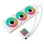 Kit Forgeon Solum Liquid Cooling 360 ARGB Frigorífico Líquido Branco