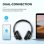 Soundcore Q20i Bluetooth Kopfhörer mit Hybrid-Aktiver Geräuschunterdrückung Blau