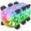 Mars Gaming MF-3AR Reverse ARGB Pack 3x Ventole Supplementari Doppio Connettore da 120mm Nero