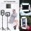 Ulanzi U200 Luce ad anello per registrazione mobile/DSLR 2500K-8500K con batteria ricaricabile