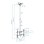 TooQ LPCE1175TSLI-XL-B Support Plafond TV/Moniteur 32 à 75" VESA 200x200 à 400x400 Max 60Kg