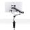 StarTech.com Support de bureau pour écran ultra-large VESA 75 x 75/100 x 100 27 pouces 16:9/30 pouces 21:9 – Œillet ou pince en C – Réglage sans outil – Bras à ressort