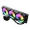 Kit de refroidissement liquide Jetflow LC-Power LC-CC-360-B-ARGB 360 mm, noir