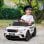 Aiyaplay Coche Eléctrico Para Niños De +3 Años De Policía Con Sirena Blanco