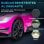 Aiyaplay Coche Eléctrico Para Niños De +3 Años Maserati GT2 Rosa