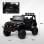 Aiyaplay Coche Eléctrico Para Niños De +3 Años Con Batería 12V Bluetooth Negro