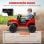 Aiyaplay Coche Eléctrico Para Niños De +3 Años Con Mando a Distancia Rojo