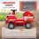 Aiyaplay Coche Eléctrico Para Niños De +3 Años Con Batería 12V Rojo