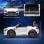 Aiyaplay Coche Eléctrico Para Niños De +3 Años Mercedes-Benz AMG GTR Blanco