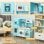 Aiyaplay Cocina de Juguete para Niños +3 Años con Luz y Sonido Azul