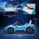 Aiyaplay Coche Eléctrico Para Niños De +3 Años Con Licencia Maserati Mc20 Azul