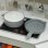 Aiyaplay Cocina de Juguete para Niños +3 Años con Luz y Sonido Gris