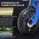 Aiyaplay Moto Eléctrica Para Niños De +3 Años Carga 30 Kg Azul
