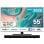 Téléviseur intelligent QLED UHD 4K Nilait Luxe 55UC8003S 55" + barre de son Nilait Harmony Bluetooth 2.0 30 W