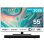 Nilait Luxe 55"UC8003S QLED UHD 4K Smart TV + Nilait Harmony Sound bar Barra de Sonido Bluetooth 2.0 30W