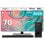 Nilait Luxe 70"UC8003S QLED UHD 4K Smart TV+ Harmony Sound Bar Barra de Sonido 120W